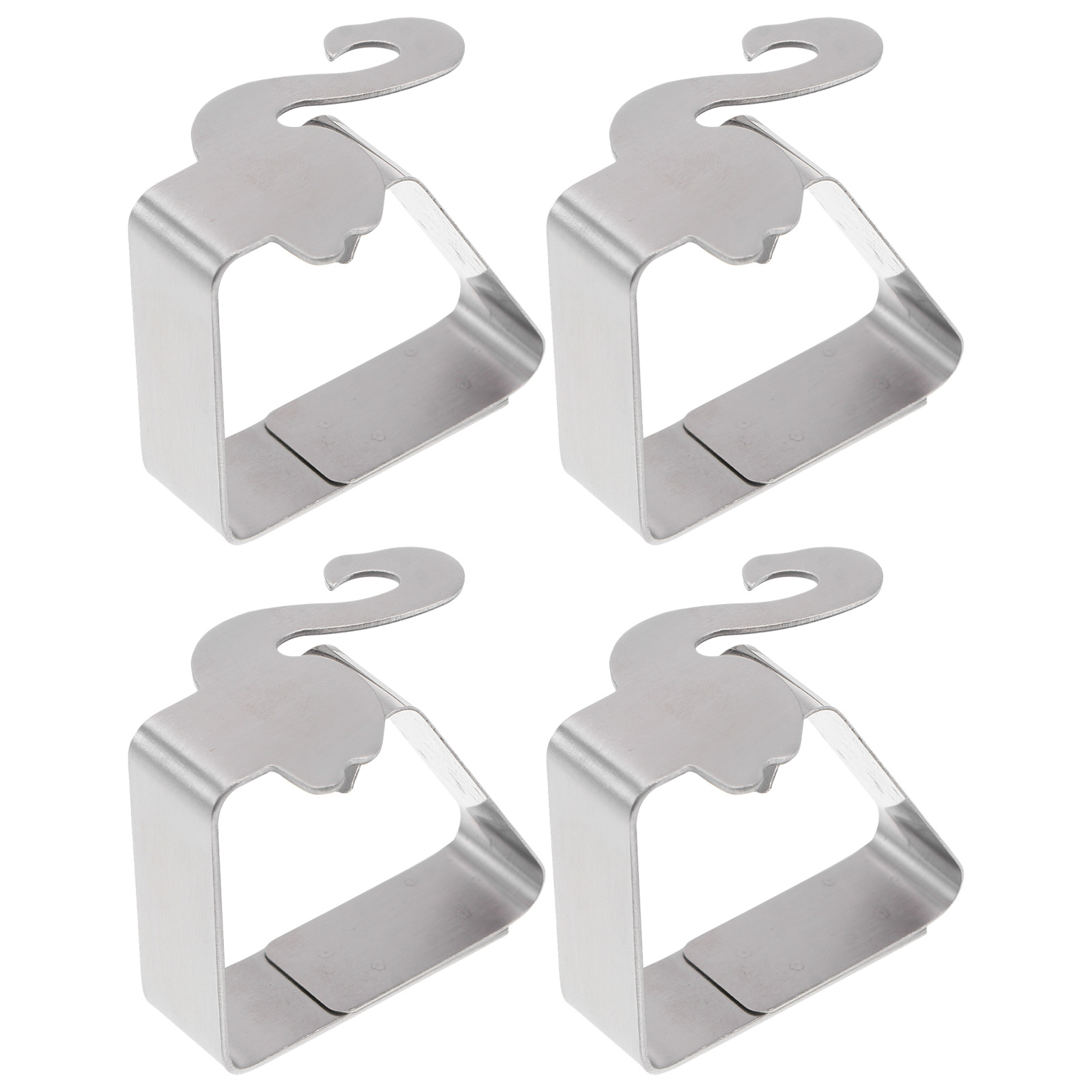4PCS Stainless Steel Tablecloth Clip Creative Tablecloth Holder