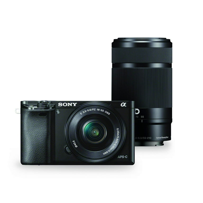 Restored Sony Alpha a6000 Mirrorless Digital Camera w/ 16-50mm and