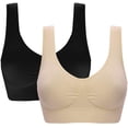 thumbnail image 1 of Women's Sports Bra, Removable Pads,Comfort Workout, Low-Impact Activity, 1 of 5