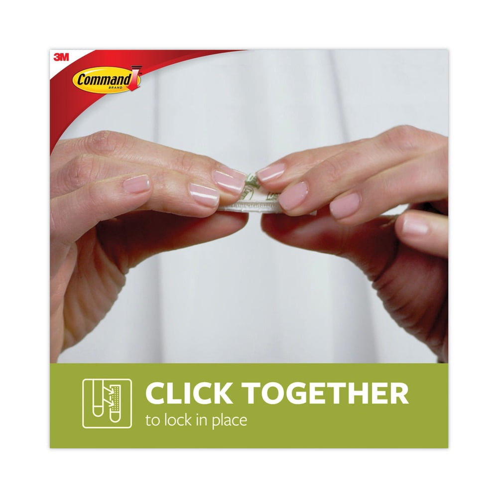 0.75 in. x 2.75 in. Damage-Free Hanging Picture Strip Pairs - White (50/Carton)