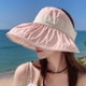 thumbnail image 5 of Sombrero de pescador ajustable de 54 a 60 cm de circunferencia, para mujer, con ala ancha, para playa, vacío, 5 of 5