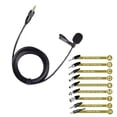 thumbnail image 4 of Lefu Portable 1.5M Mic Microphone Hands-free Microphone Speaker For Shure For Sony Wireless Multimedia Player Headworn Microphone New, 4 of 5
