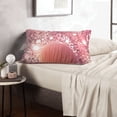 thumbnail image 5 of Plush Throw Pillow Covers, Makeup Brush on Pink Glitter Pillow Cases with Invisible Zipper, Breathable Microfiber Pillow Cases Standard Size for Sleeping Bedroom Sofa Living Room, 5 of 5
