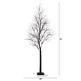 thumbnail image 4 of Nearly Natural Pre-Lit Deluxe Twig Artificial Halloween Tree - 8' - Multicolor LED Lights, 4 of 4