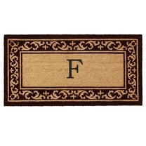 Calloway Mills Kendall Monogram Outdoor Doormat 3' x 6' (Letter F)