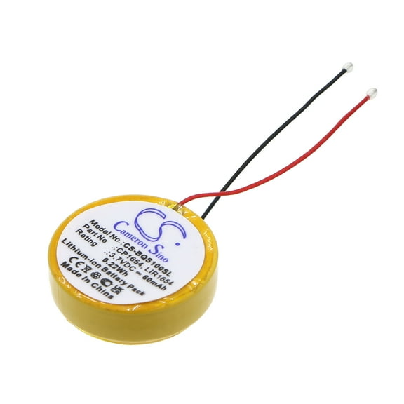 Replacement Battery for Bose soundsport pulse,SoundSport Wireless,PN:CP1654,LIR1654,60mAh