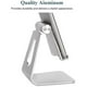 thumbnail image 3 of Soporte plegable para tableta para iPad Air Pro iPhone X 8 7 6 Plus Samsung Galaxy Tab Android Smartphones Tablets (4-8 pulgadas) E-Reader Xemadio LN-2375-2, 3 of 6