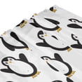 thumbnail image 4 of Shower Curtain, Lovely penguin A Waterproof Fabric Plastic Shower Curtain, Drying Fast Bathroom Curtain with 9 Buttonholes, Ruffle Shower Curtain 60x72in, 4 of 8