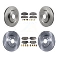 thumbnail image 1 of Transit Auto Front Rear Disc Brake Rotors and Semi-Metallic Pads Kit for Car Dodge Grand Caravan Journey Chrysler Town & Country Ram C/V Volkswagen Routan K8F-100985, 1 of 11