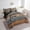 Brown Black, variant on Erosebridal Happy Camping Bedding Sets Twin Size,Rustic Cabin Comforter Sets with Sheets,Adventure Camper Bed in a Bag Twin size,Lightweight Lodge Room Decor,Reversible,7pcs