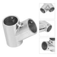 thumbnail image 2 of Gupbes Boat Tube Connector Handrail Hand Rail Fitting 60° 3 Way Stainless Steel Accessory,Boat Handrail Fitting,Boat Pipe Connector, 2 of 8