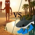 thumbnail image 5 of Juego de 24 figuras de acción Tralalero Tralala Toys Meme Shark, 5 of 5