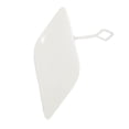 thumbnail image 3 of Tapa la cubierta del gancho remolque parachoques delantero coche para Clase E W212 2009-2013 () blanco, 3 of 4