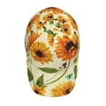 thumbnail image 4 of Disketp Sunflowers And Butterflies Print Baseball Caps For Outdoor Sports Fashion Casual Outdoor Caps Men Women, 4 of 9