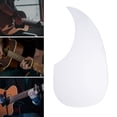 thumbnail image 4 of Pegatinas protectoras antiarañazos para guitarra acústica folk de 40-41 pulgadas, transparentes y personalizadas, para las yemas de los dedos, con diseño de barrido de deflector (blanco)., 4 of 7