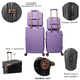 thumbnail image 3 of Set 4 Maletas De Viaje Jony Grande 20 kg Y 10 kg Con Candado Tsa Ruedas Giratorias, 3 of 5