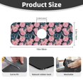 thumbnail image 2 of Sikiie Rose Flowers Splash Guard for Sink Faucet-1 PC Super Absorbent Fast Drying Mat Sink Gadgets-Splash Guard for Kitchen, Sink Mat, 2 of 7