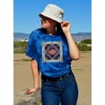 thumbnail image 2 of Cancer Zodiac Ethnic Style Tie Dye Crystal Women -Image by Shutterstock, Female Small, 2 of 4