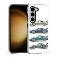 thumbnail image 2 of FKBRCL4U Compatible with Samsung Galaxy S23 Case Old School Gray Green Blue Super Car Pattern for Girl Full Body Design Soft Silicone Drop Shock Scratch Protection, 2 of 7