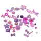 thumbnail image 2 of 50pcs de Adornos Accesorio de cabellero Elegante De Resina Flatback Embellecimiento Bricolaje Gloria  Adornos de resina, 2 of 9