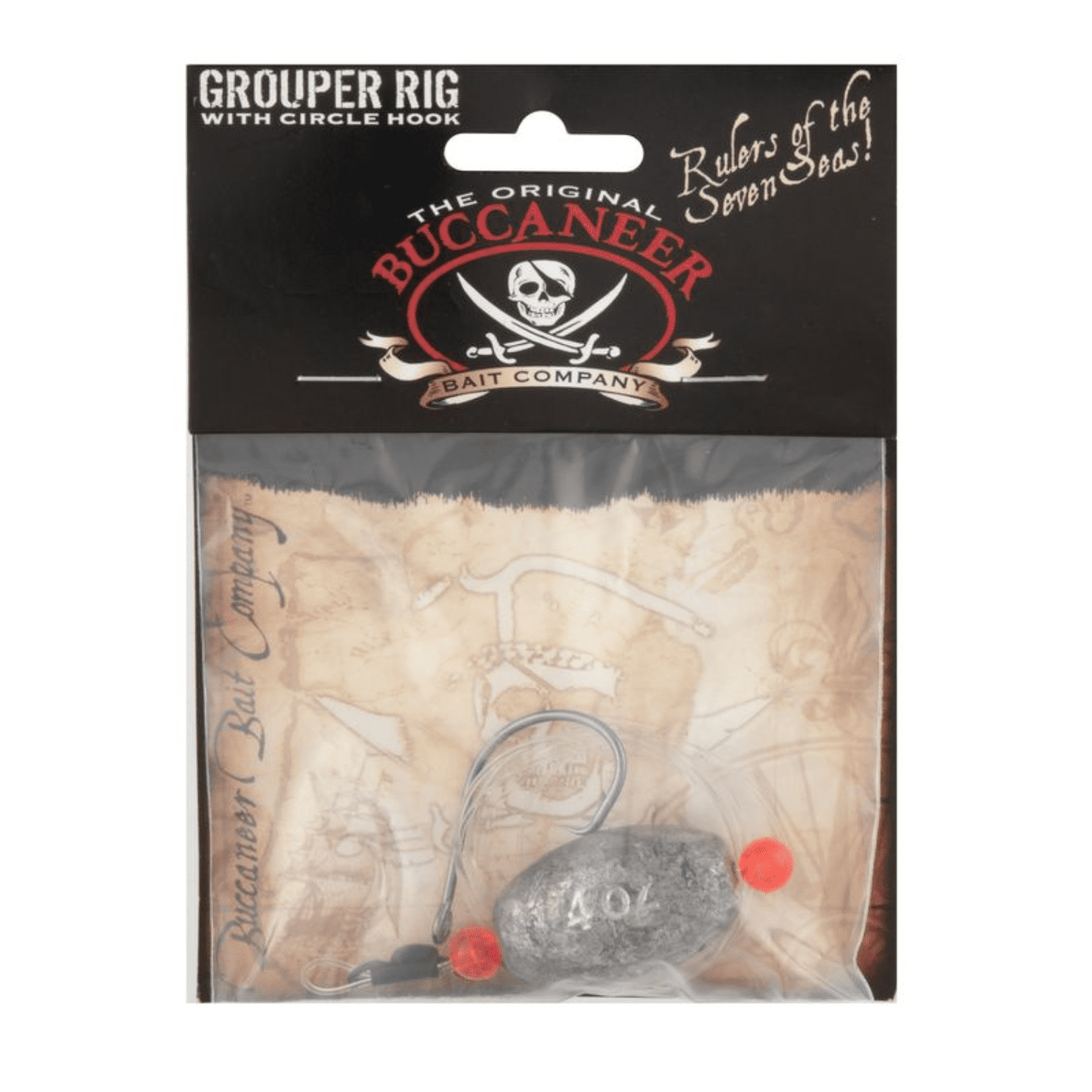 Buccaneer Grouper Fishing Rig 6 oz. – 7/0 Circle Hook