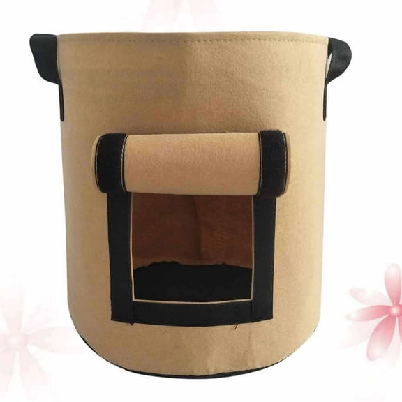 GOOHOCHY Grow Bags Thickened Growth Bag Potato Planting Bag 35X35X40CM