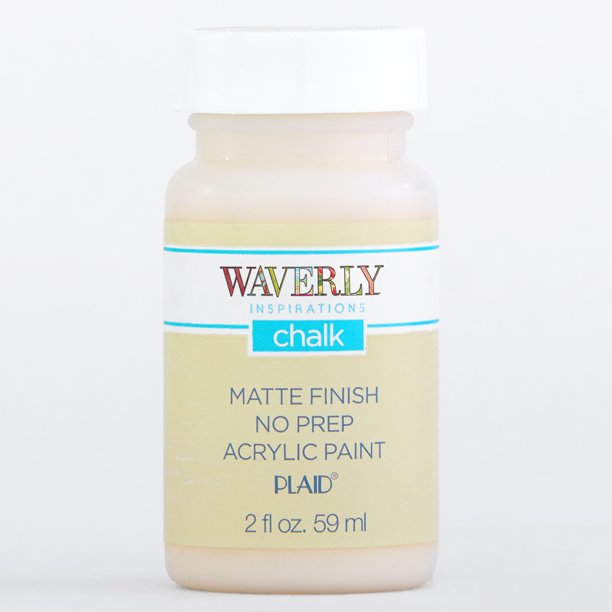 Waverly Inspirations 60738E Chalk Paint, Ultra Matte Finish, Ivory, 2