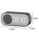thumbnail image 2 of Reloj despertador digital LED con repetición, fácil de operar, volumen de alarma ajustable, reloj compacto con tomacorriente para dormitorios, mesita de noche, escritorio, estante, 2 of 5