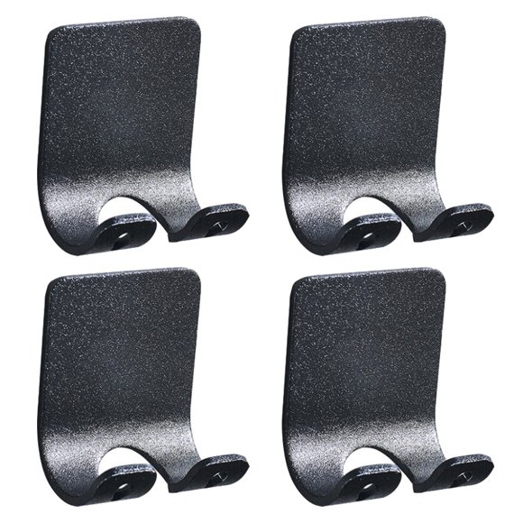 EeaseMX 4 soportes resistentes para maquinillas de afeitar, ganchos de baño para afeitadora, ganchos de almacenamiento sin perforaciones