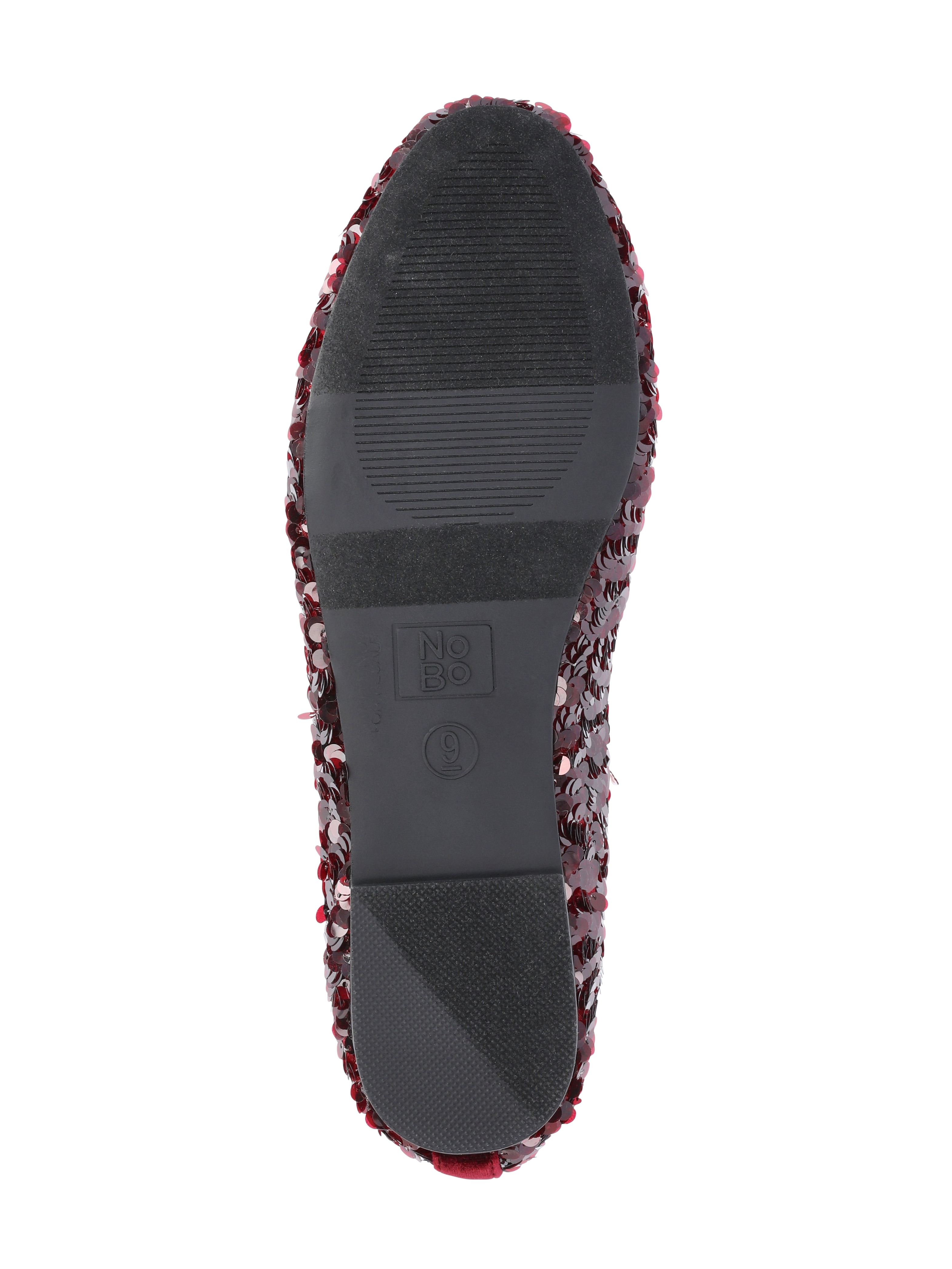No Boundaries Women's Sequin Ballet Flats