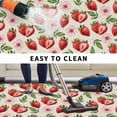 thumbnail image 5 of Red Strawberry Outdoor Rug for Patio/Deck/Porch, Non-Slip Large Area Rug 4 x 6 Ft, Country Fruit Summer Retro Tropical Indoor Outdoor Rugs Washable Area Rugs, Reversible Camping Rug Carpet Runner, 5 of 8