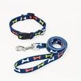 thumbnail image 1 of Fashionable Printed Dog Collar & Leash Set - Durable and Comfortable for Small to Medium Pups - Adjustable Walking Kit - Safe and Stylish Pet Supplies, 1 of 5