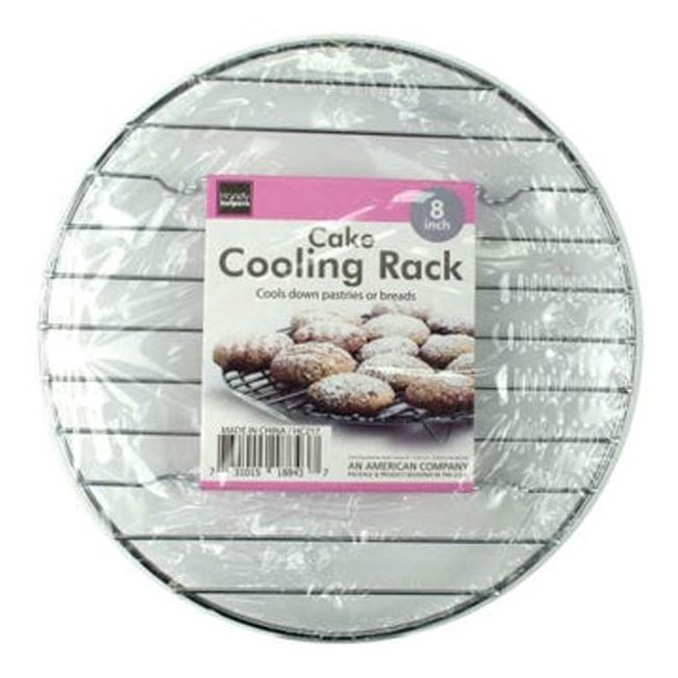 8Inch Round Metal Wire Cake Cooling Rack Cools Down Pastries or