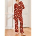thumbnail image 2 of Avidlove 2 Pack Womens Pajama Sets Long Sleeve Tops with Long Pjs Bottom Sleepwear Soft Loungwear with Pockets S-XXL, 2 of 6