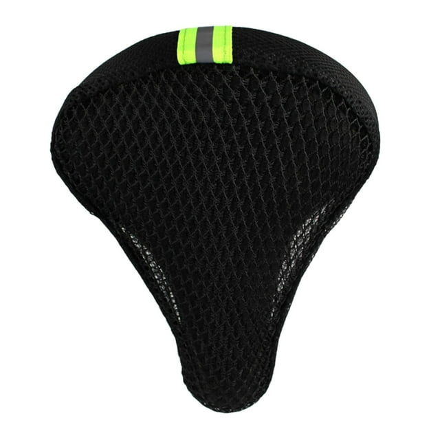 Almencla Seat Cushion Cover Cycling Components Mesh Mountain Bikes Seat Cover Black