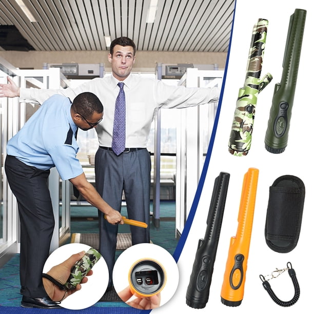 Xihbxyly Ofertas de Vacaciones Detector de Metales Portatil Escáner de Seguridad Portatil Hs-08 Varilla de Posicionamiento Subacuática