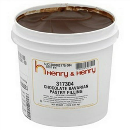 (Price/Case)Henry And Henry Bavarian Chocolate Filling - 20 Pounds Per Case