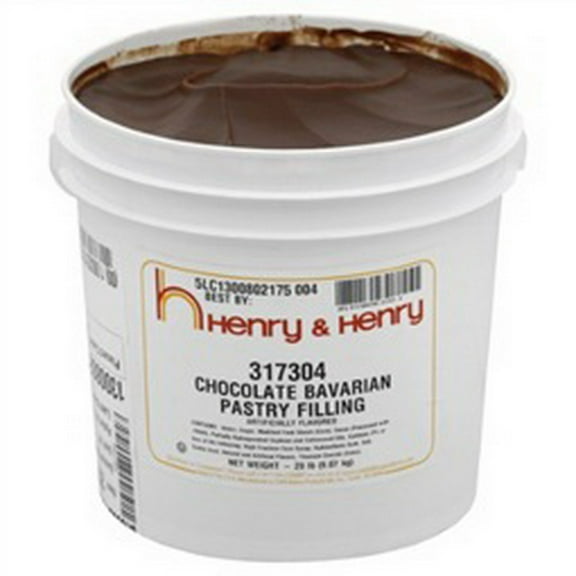 (Price/Case)Henry And Henry Bavarian Chocolate Filling - 20 Pounds Per Case