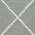 thumbnail image 5 of SAFAVIEH Cambridge Kennedy Geometric Diamonds Wool Runner Rug, Silver/Ivory, 2'6" x 12', 5 of 6