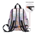 thumbnail image 5 of FORMRS School Backpack with Front Zippered Pocket 12" Student Travel Daypack, Watercolor Marble Pattern, 5 of 6