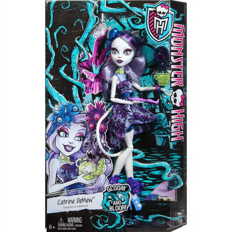 Monster High Gloom and Bloom Daughter of a Werecat Catrine DeMew Doll