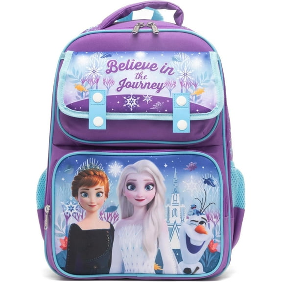 16" Frozen Large School backpack with Padded Back and Adjustable Straps
