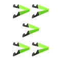 thumbnail image 2 of relayinert Support de Téléphone Mobile Réglable en Forme de V Accessoire Universel Vert Fluorescent 5Set, 2 of 6