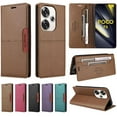 thumbnail image 1 of Case for FOXDOCK Xiaomi Poco F6 RFID Blocking Wallet Flip Cover Shockproof, 1 of 5