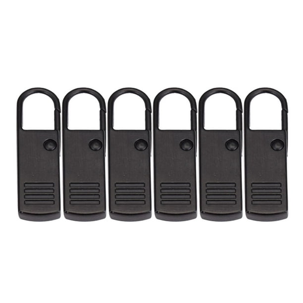 6 PCS Zipper Pull Replacement Handle Mend Fixer Zipper Tab Zipper