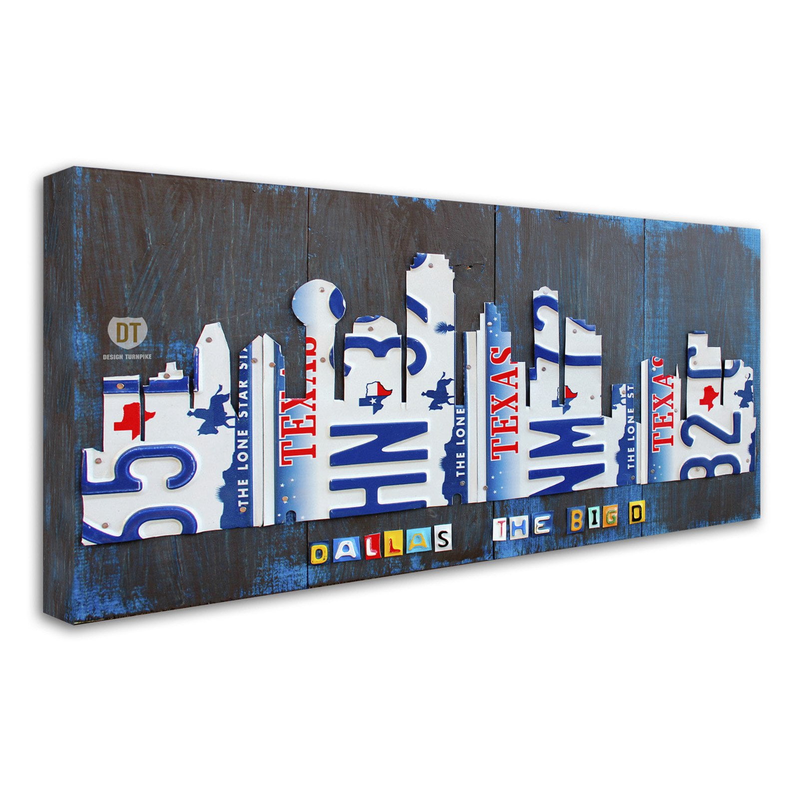 Design Turnpike 'Dallas Skyline' Canvas Art