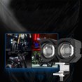 thumbnail image 4 of TopOne Motorcycle LED Spotlight Dual Lens 20W 8000LM Yellow White Double Color High/Low Beams Auxiliary Lights, 4 of 7