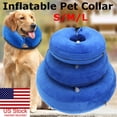 thumbnail image 1 of Inflatable Collar Dog Cat Soft Collar Pet Puppy Medical Protection Head Cone, 1 of 5