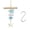 Beig, variant on Lynono Sea Glass Driftwood Wind Chimes Musical Wind Chimes Handcrafted WindchimesG1ftSea Glass Wind Chimes,Handmade Sea GlassW00denWind Chimes,Hanging Decoration