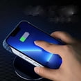 thumbnail image 4 of Case for iPhone 16 Pro Max Exposed Sides for Comfort, Fiber Pattern Designing, Shockproof Anti-fall Ultra Slim Thin Fit Rugged Hard Protective Frameless Design Phone Case Cover,Silver, 4 of 8